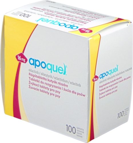 Apoquel 3,6 mg ragótabletta kutyák részére 100 db