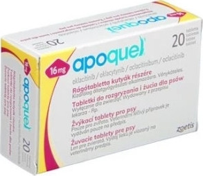 Apoquel 3,6 mg rágótabletta kutyák részére 20 db