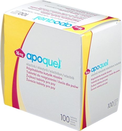 Apoquel 5,4 mg rágótabletta kutyák részére 100 db