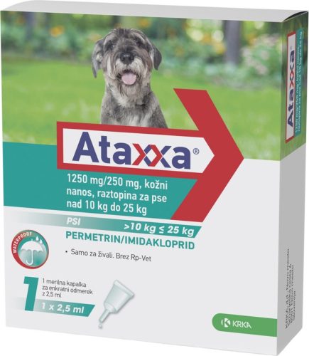 Ataxxa spot-on 10-25 kg kutyáknak 1 db