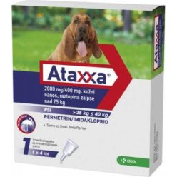 Ataxxa  spot-on 25 kg feletti kutyáknak 1 db