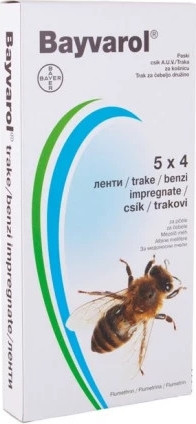 Bayvarol csík 5 x 4 db
