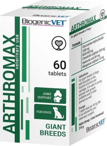 BiogenicVet Arthromax Giant Breeds tabletta 60 db