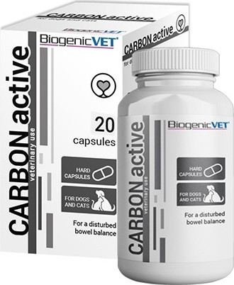 BiogenicVet Carbon Active kapszula 20 db