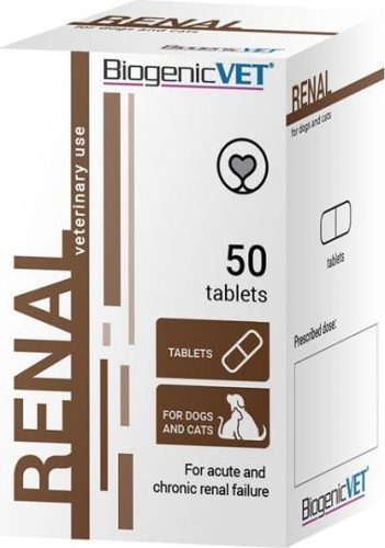 BiogenicVet Renal tabletta 50 db