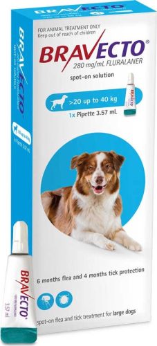 Bravecto spot-on kutya 20-40 kg 1db