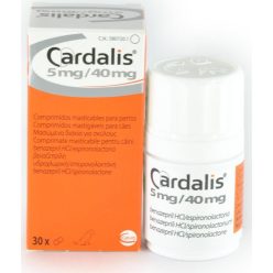 Cardalis M 5 mg / 40 mg tabletta 30 db Cardalis M 5 mg / 40 mg tabletta 30 db
