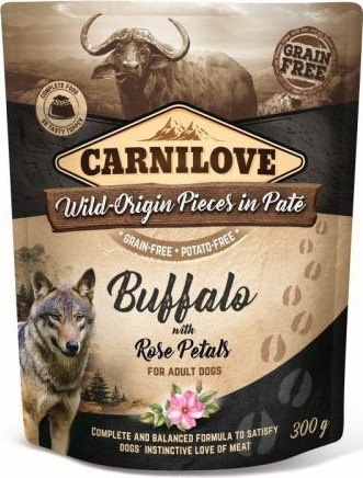 Carnilove alutasakos bivaly&rózsaszirom 300 g
