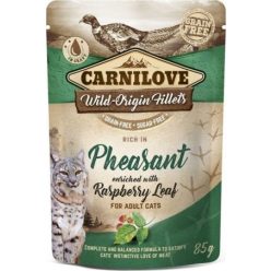 Carnilove alutasakos fácán&málnalevél 85 g