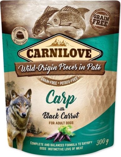 Carnilove alutasakos ponty&fekete répa 300 g