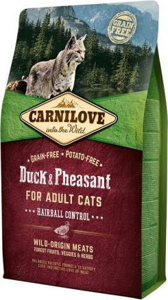 Carnilove Hairball Controll kacsa&fácán 2 kg