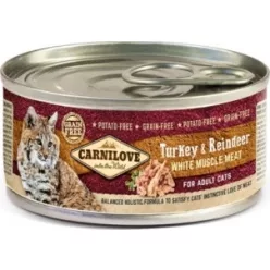 Carnilove konzerv pulyka&rénszarvas 100 g