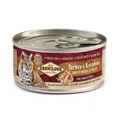 Carnilove konzerv pulyka&rénszarvas 100 g