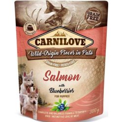 Carnilove alutasakos puppy lazac&áfonya 300 g