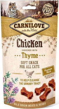 Carnilove soft snack csirke&kakukkfű 50 g