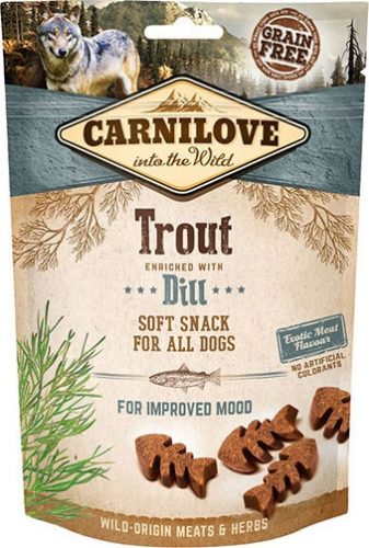 Carnilove soft snack pisztráng&kapor 200 g
