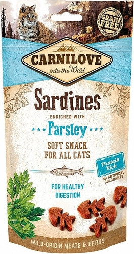 Carnilove soft snack szardinia&petrezselyem 50 g