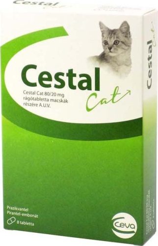 Cestal Cat rágótabletta 8 db