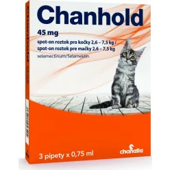 Chanhold spot-on macska  2,6-7,5 kg 3 db