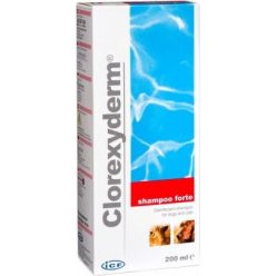 Clorexyderm Forte sampon 2% 200 ml Clorexyderm Forte sampon 2% 200 ml