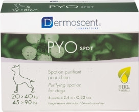 Dermoscent PYO-spot kutyáknak 20-40 kg 4 db
