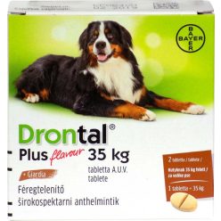 Drontal plus tabletta 35 kg 2 db Drontal plus tabletta 35 kg 2 db