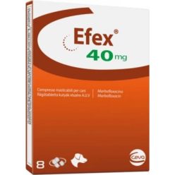 Efex 40 mg rágótabletta kutyák részére 8 db