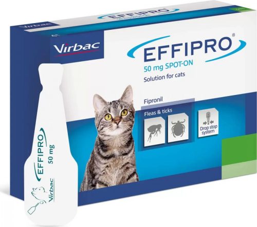 EFFIPRO spot-on macska 4 db
