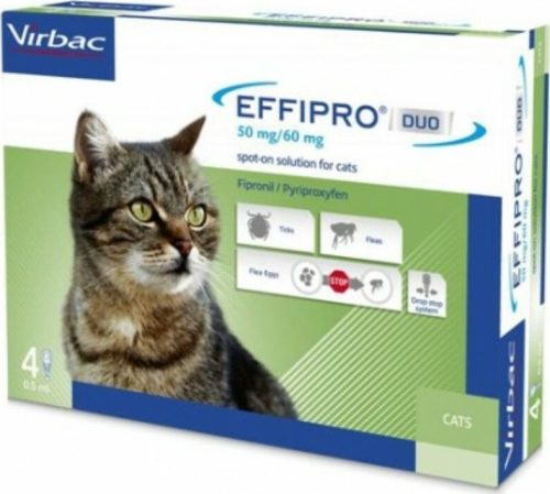 EFFIPRO Duo spot-on macska 4 db