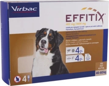Effitix spot-on kutya 40-60 kg 4 db