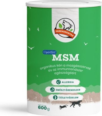 Farkaskonyha MSM organikus kén 600 g