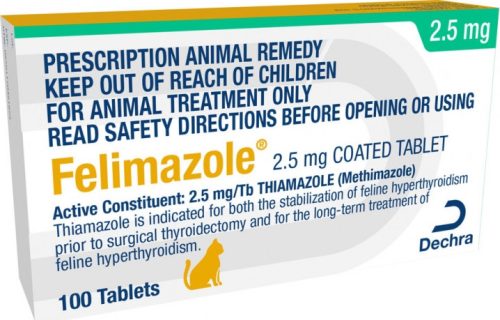 Felimazole 2,5 mg  tabletta 100 db
