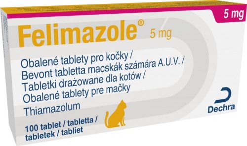 Felimazole 5mg tabletta 100 db