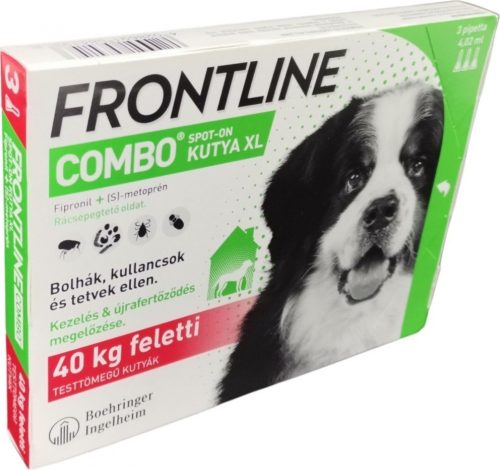 Frontline Combo spot-on kutyáknak XL 40-60 kg 3 db