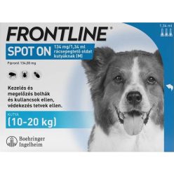 Frontline spot-on kutyáknak M 10-20 kg 3 db Frontline spot-on kutyáknak M 10-20 kg 3 db