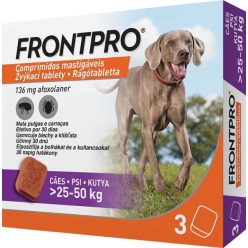 Frontpro rágótabletta kutyáknak L 25-50 kg 3 db
