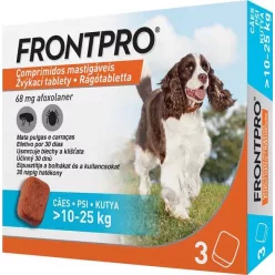 Frontpro rágótabletta kutyáknak M 10-25 kg 3 db