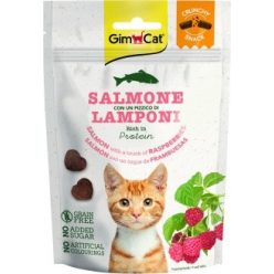 GimCat Crunchy Snack lazac&málna 50 g