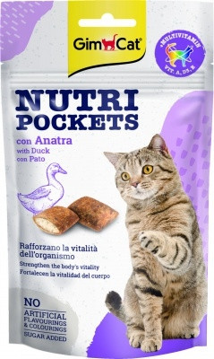 GimCat Nutri Pockets kacsa 60 g
