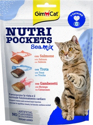 GimCat Nutri Pockets sea mix 150 g