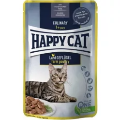 Happy Cat Culinary Adult baromfis 85 g KARTON - 20 db