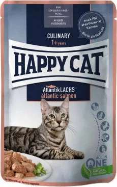 Happy Cat Culinary Adult lazacos 85 g KARTON - 20 db
