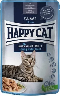 Happy Cat Culinary Adult pisztrángos 85 g KARTON - 20 db