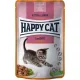 Happy Cat Kitten&Junior kacsás 85 g KARTON - 20 db