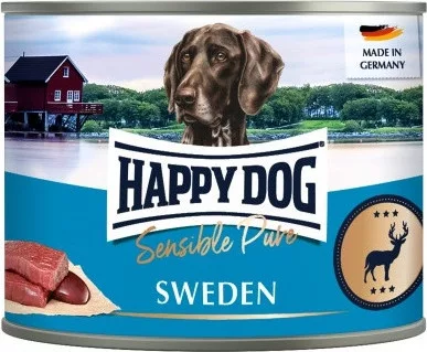 Happy Dog Sweden vadas konzerv 200 g KARTON - 6 db