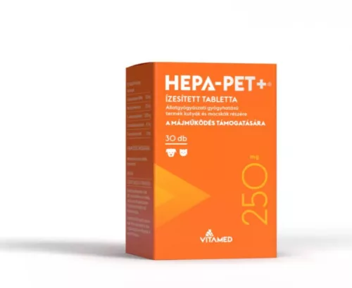 Hepa-Pet Plus 250 mg tabletta 30 db