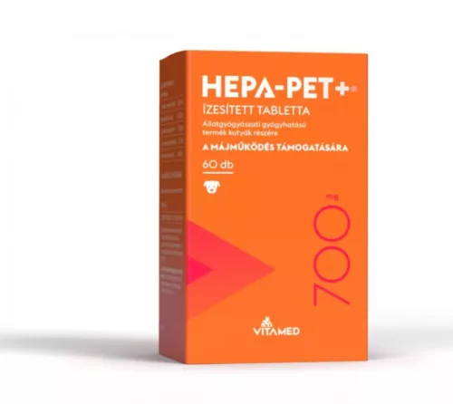 Hepa-Pet 700 mg Plus tabletta 60 db