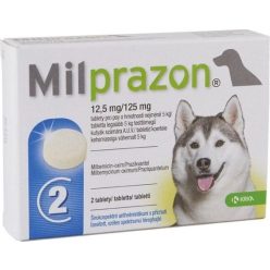 Milprazon tabletta kutya 5 kg felett 2 db