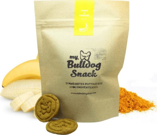 My Bulldog Snack banán&kurkuma 100 g
