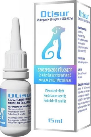 Otisur fülcsepp 15 ml